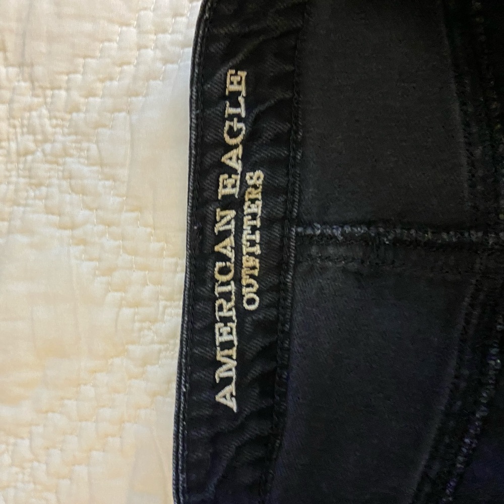 AMERICAN EAGLE Black Denim Skirt - Picture 5 of 5